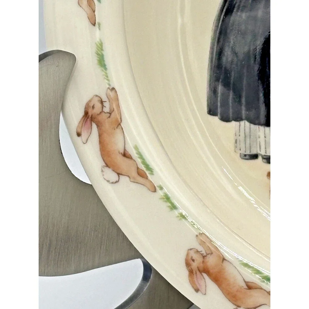 Royal Doulton‎ Bunnykins English Fine Bone China Baby Bowl Classroom Vintage EUC